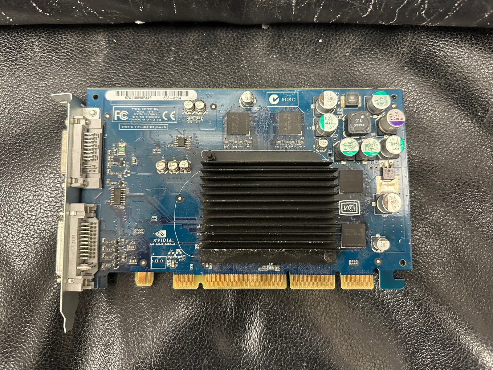 APPLE MAC G5 NVIDIA GEFORCE FX 5200 64MB DVI ADP GRAPHICS CARD 630-4862
