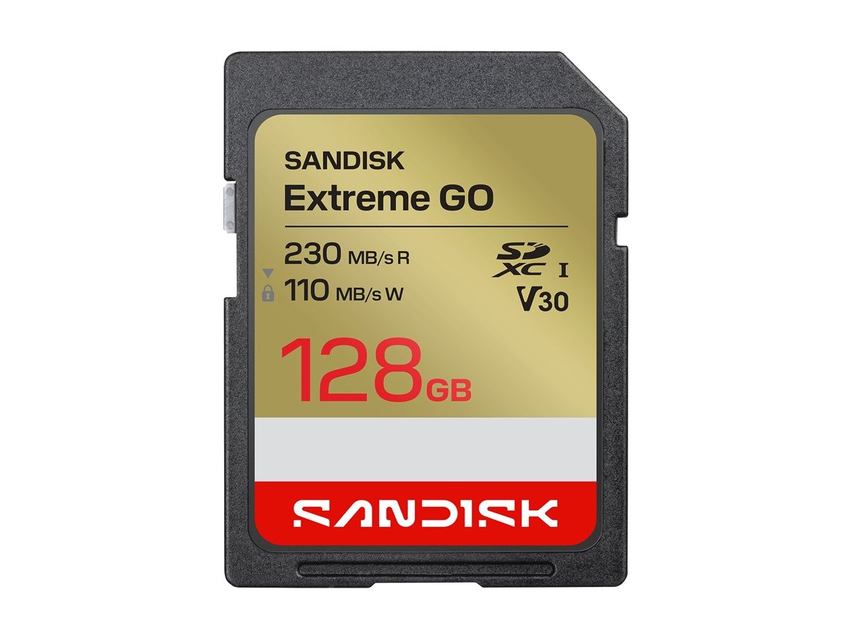SanDisk Extreme SD Uhs-I/s Secure Digital (SD) 128GB SDSDXGN-128G-GNCIN