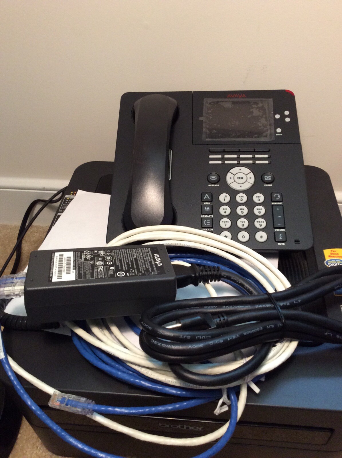 New Avaya One-X 9650C IP/Digital Phone Color Display 9650D02C-1009 700461213