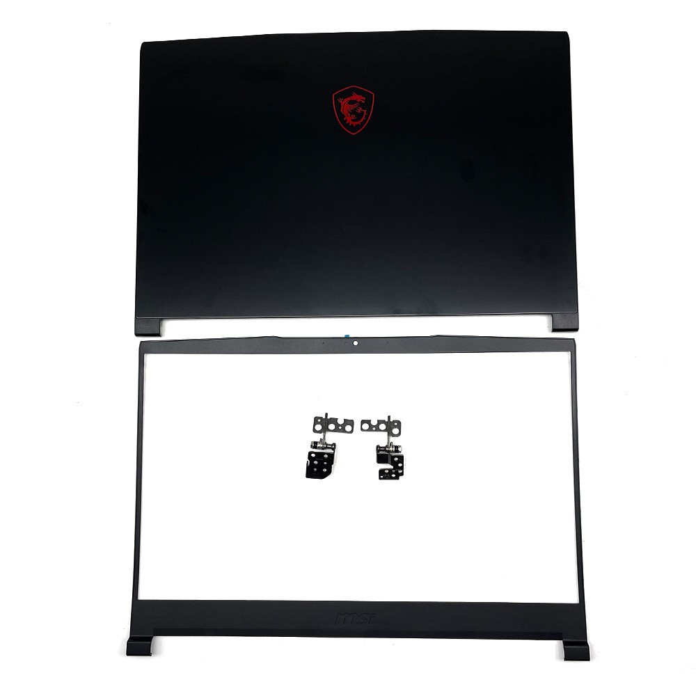 Back Cover+Bezel+Hinges For MSI GF63 GF63VR 8RC 8RD MS-16R1 16R3 3076R1A211HG US