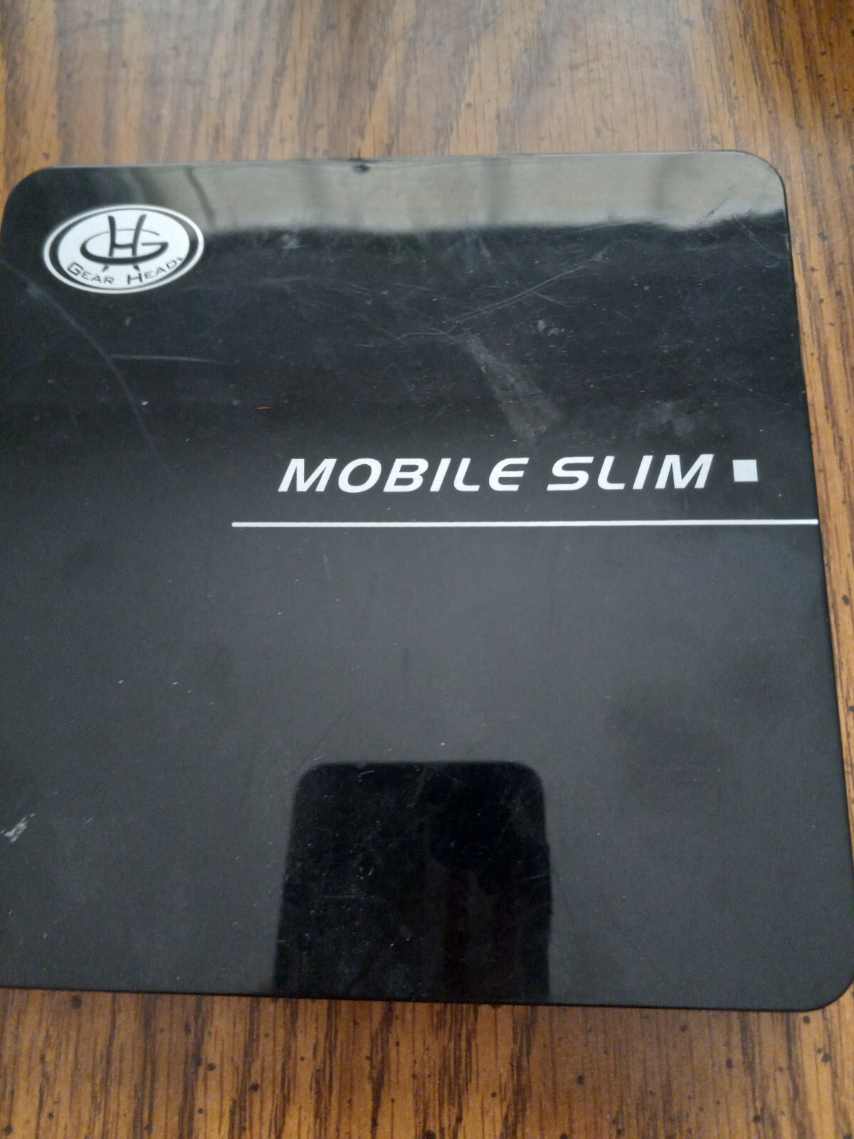 Gear Head Mobile Slim External Optical Drive CDSL07U2S UNTESTED