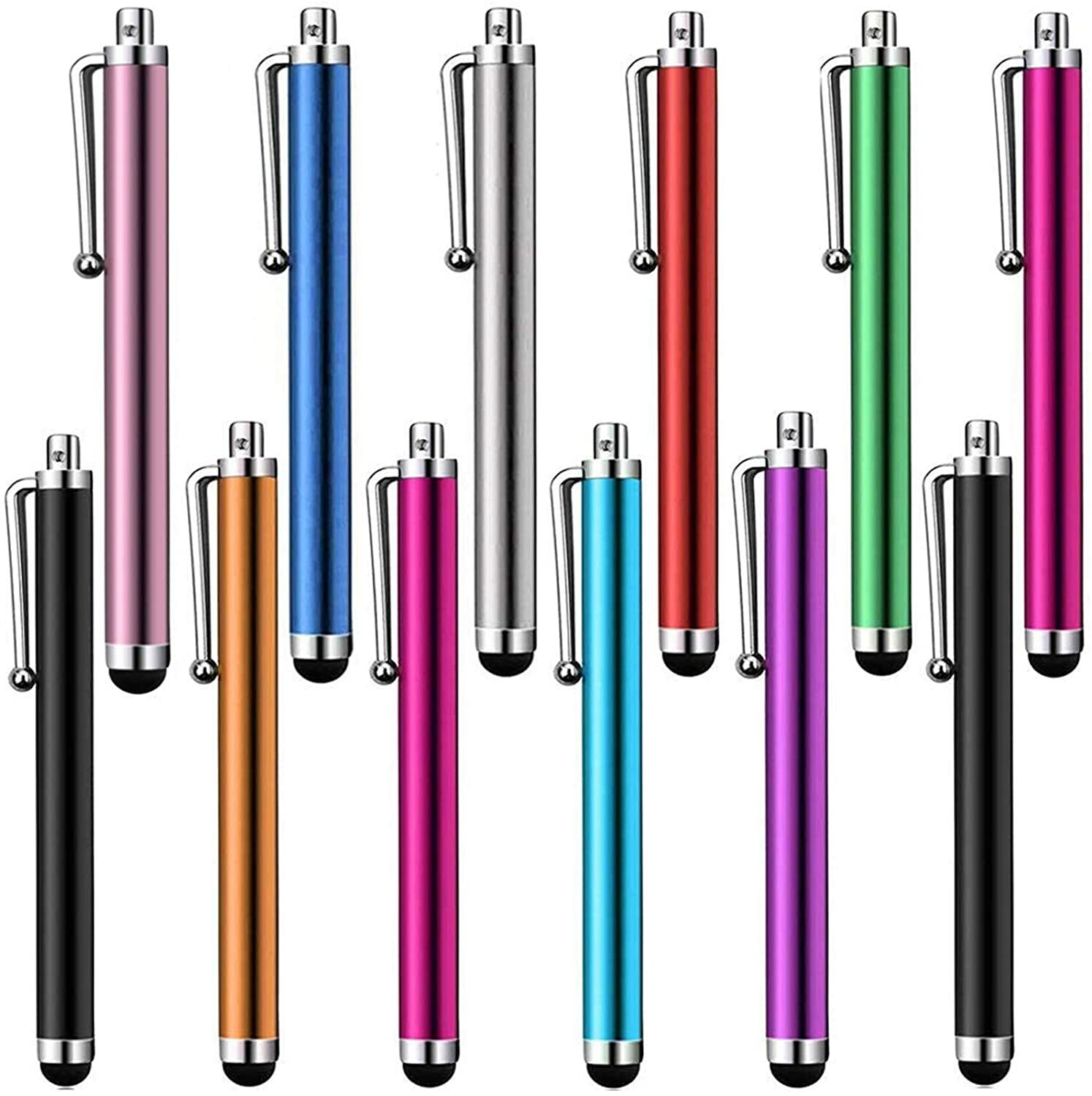 10 Capacitive Touch Screen Stylus Pen Universal for Smartphones, Tablets