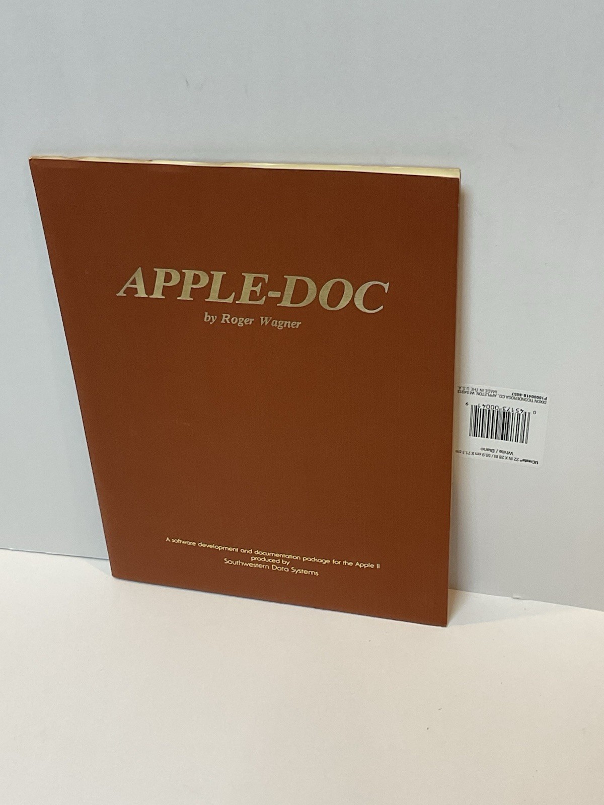 Vintage Apple II SDS SOUTHWESTERN DATA SYSTEMS - Apple-Doc 1979 By Roger Wagner