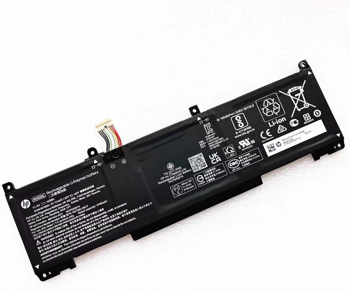Original RH03XL Battery For HP ProBook 430 440 445 450 630 640 650 G8 M02027-005