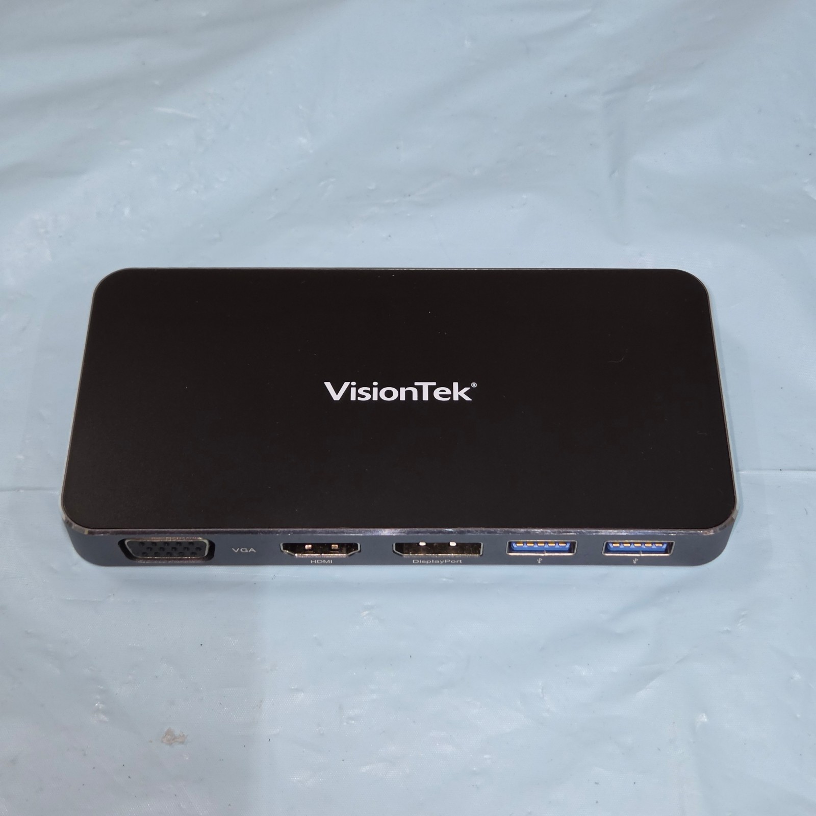 VisionTek VT200 Dual Display USB-C Docking Station with Power Passthrough -...