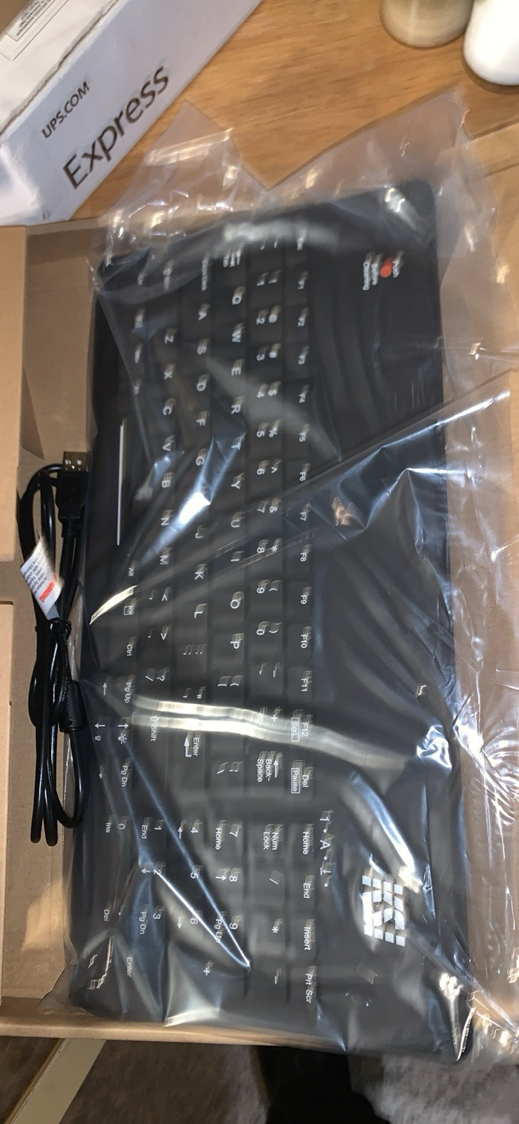 Ksi keyboards San-A-Key Cleaning Technology Silicone cover 