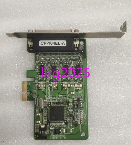 1pc used  MOXA CP-104EL-A RS232 PCI-E card