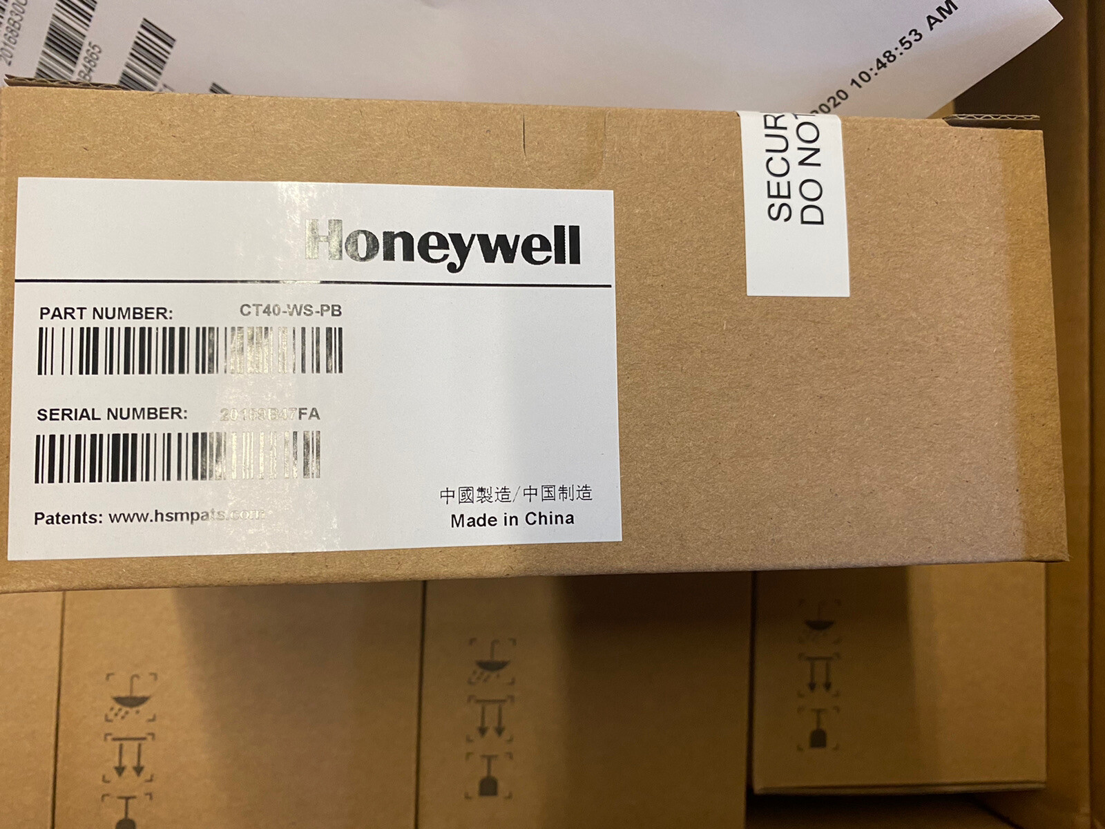 Honeywell CT40 / CT40 XP Wearable Set (CT40-WS-PB) With 2D Ring Scanner