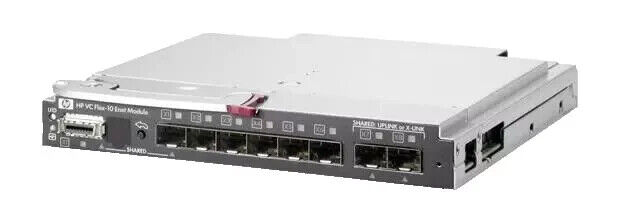 Hp 455880R-B21 Virtual Connect Flex-10 10GB Ethernet Module New Open Box