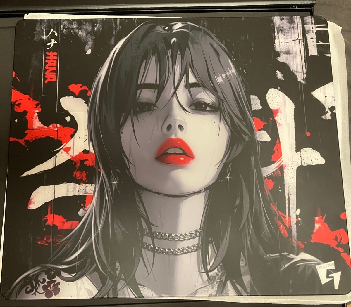 GLSSWRKS Hana Glass Mouse Pad 490x420mm Limited Edition Used With Box