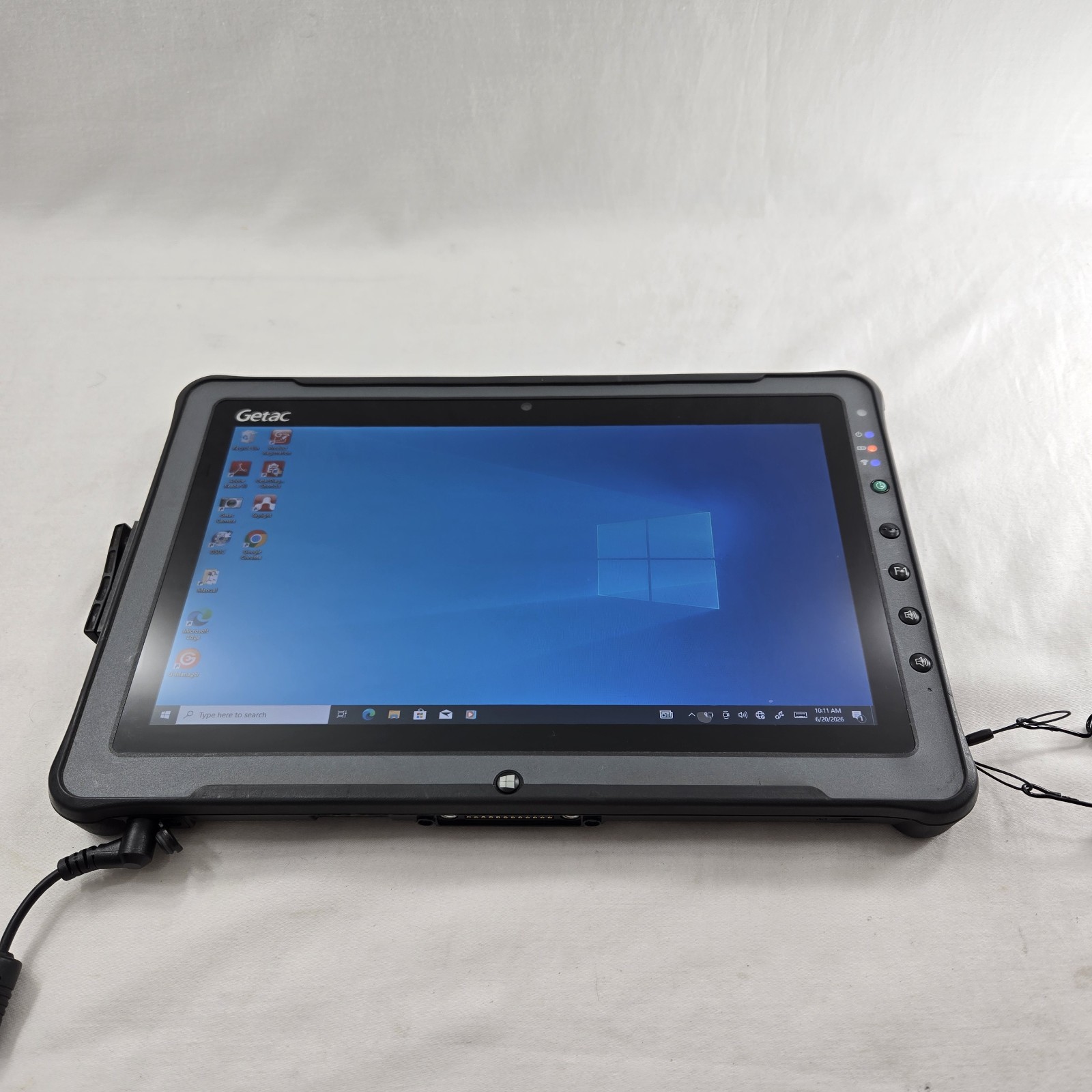 GETAC F110 G3 Rugged Tablet i7-6500U 2.50GHz 256GB SSD 16GB Ram Win10P --- LOOK
