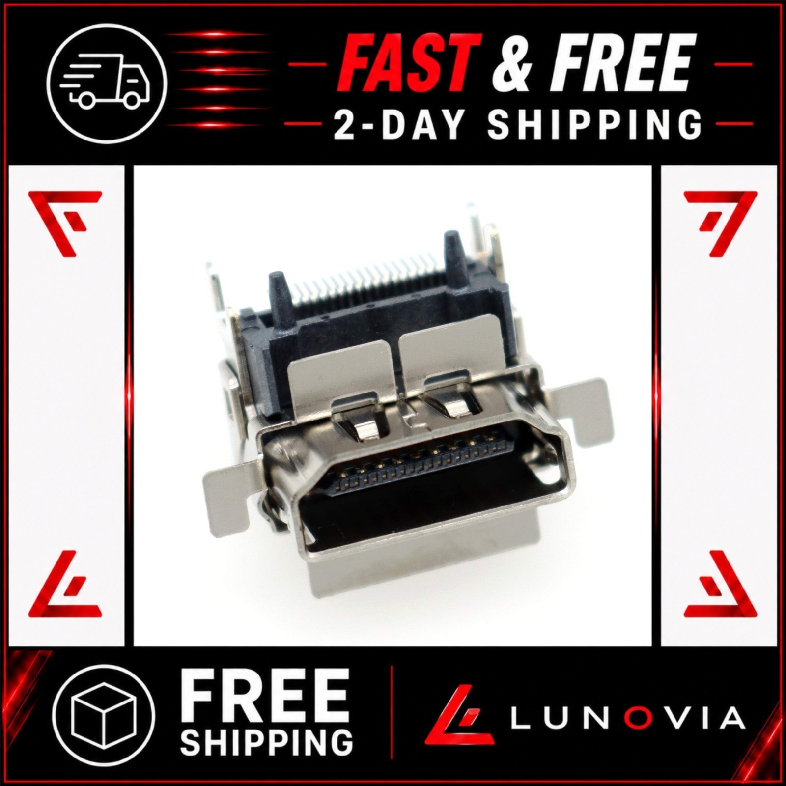 Deal4GO HDMI Port Socket Jack Connector for Xbox One S Console Replacement