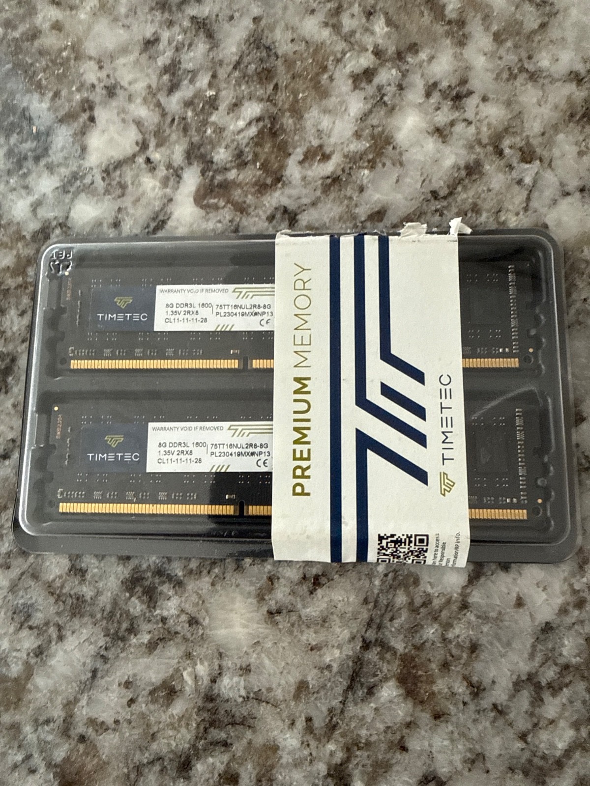 If Timetec Premium Memory 2x8GB 26gb 1600 memory