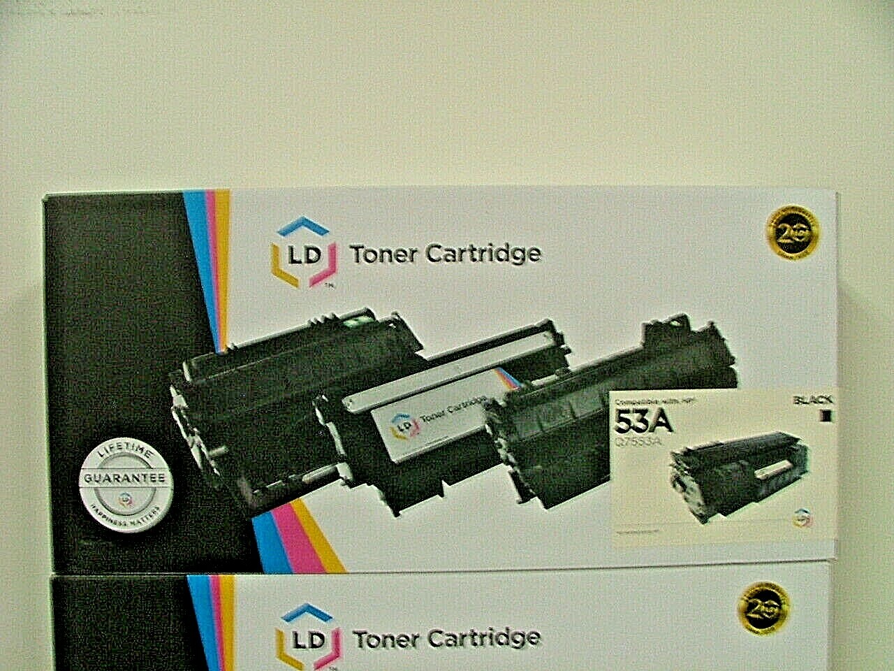 LD Q7553A 53A Black Toner Cartridge HP Printer