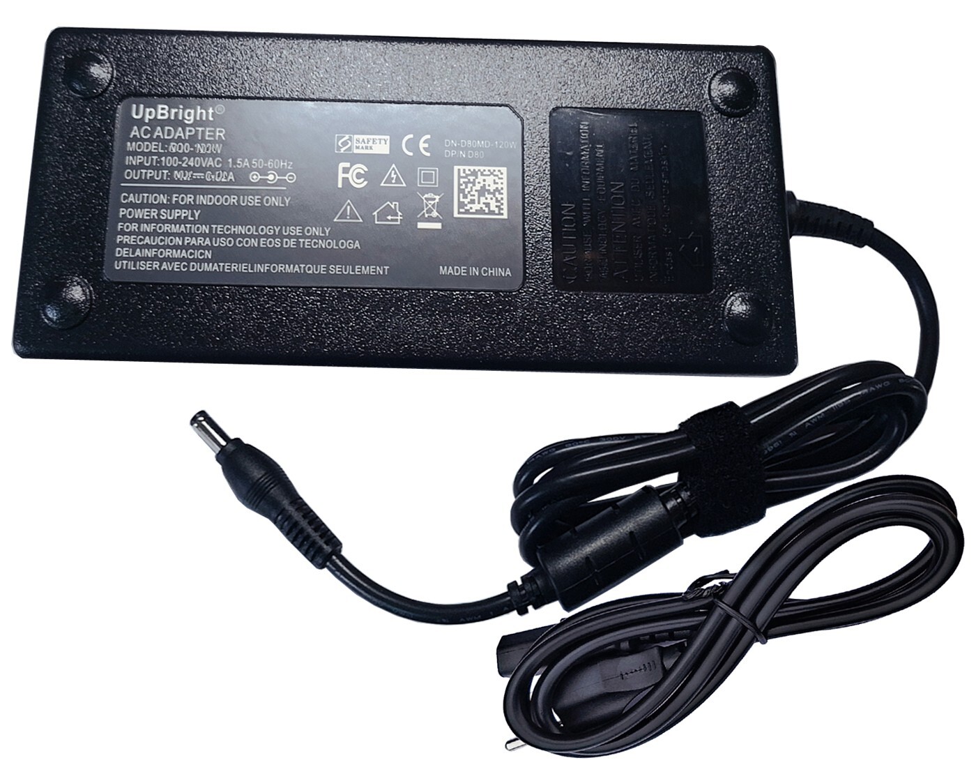 AC Adapter For CalDigit USB-C Pro Dock USBCProDock-US07-SG-AMZ Thunderbolt 3 PSU