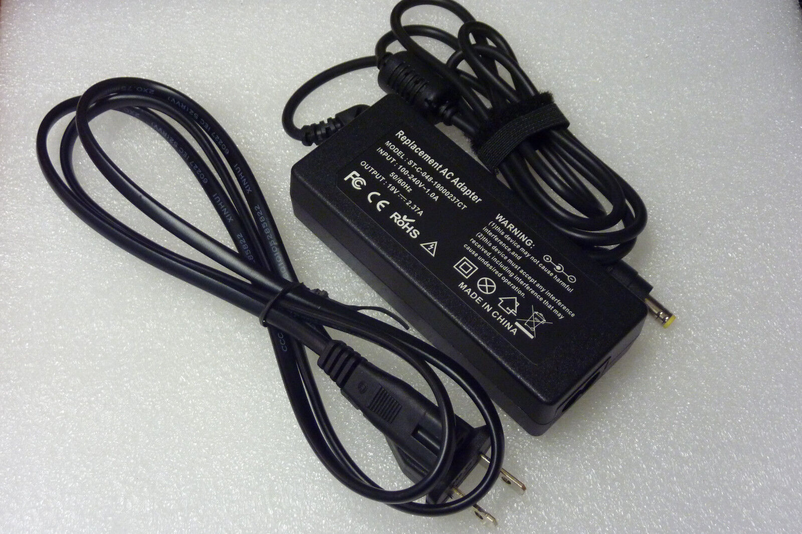 AC Adapter Battery Charger For Toshiba Satellite C55D-A5201 C55D-A5392 Laptop