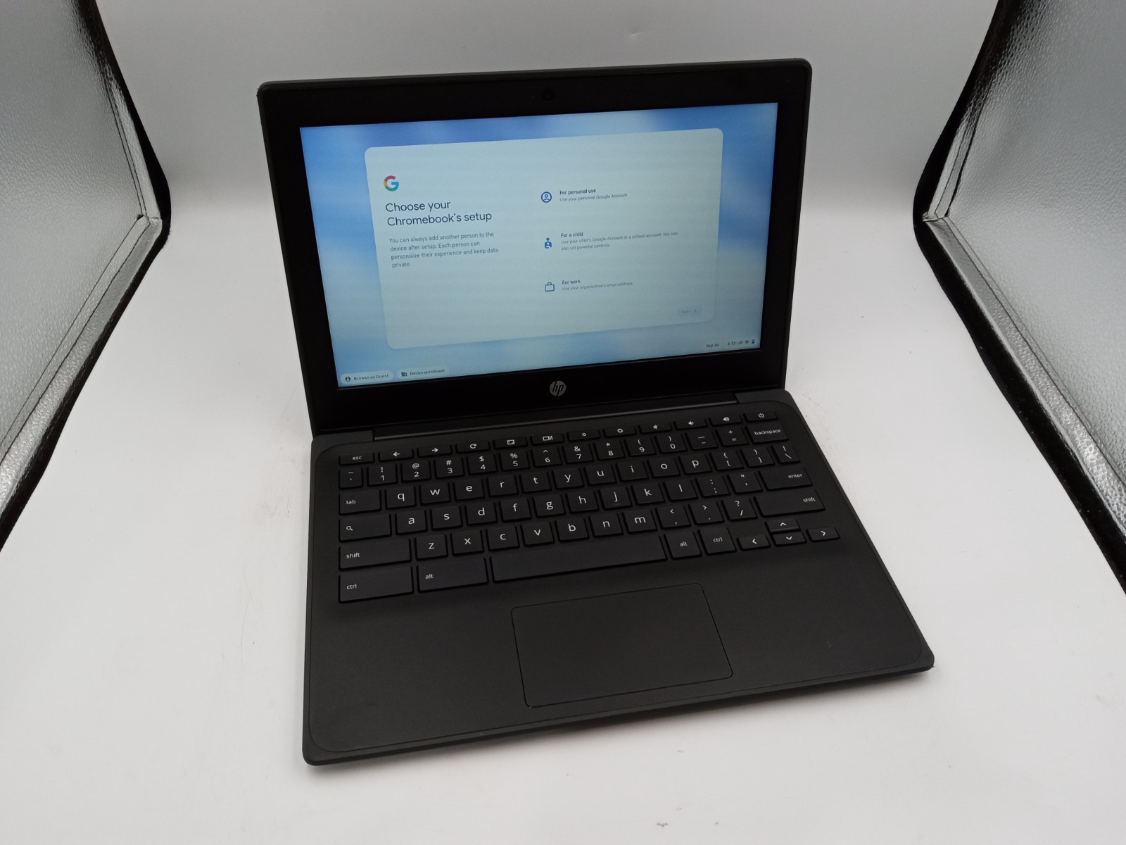 HP ChromeBook 11MK G9 EE 11" MediaTek MT8183 CPU 4GB RAM 32GB eMMC ChromeOS