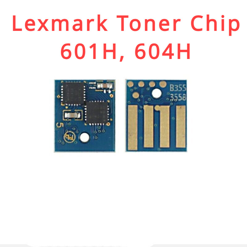 10x 601H, 604H Toner Chip for Lexmark MX511 MX611 MX610 MX510 MX410 MX310 Refill