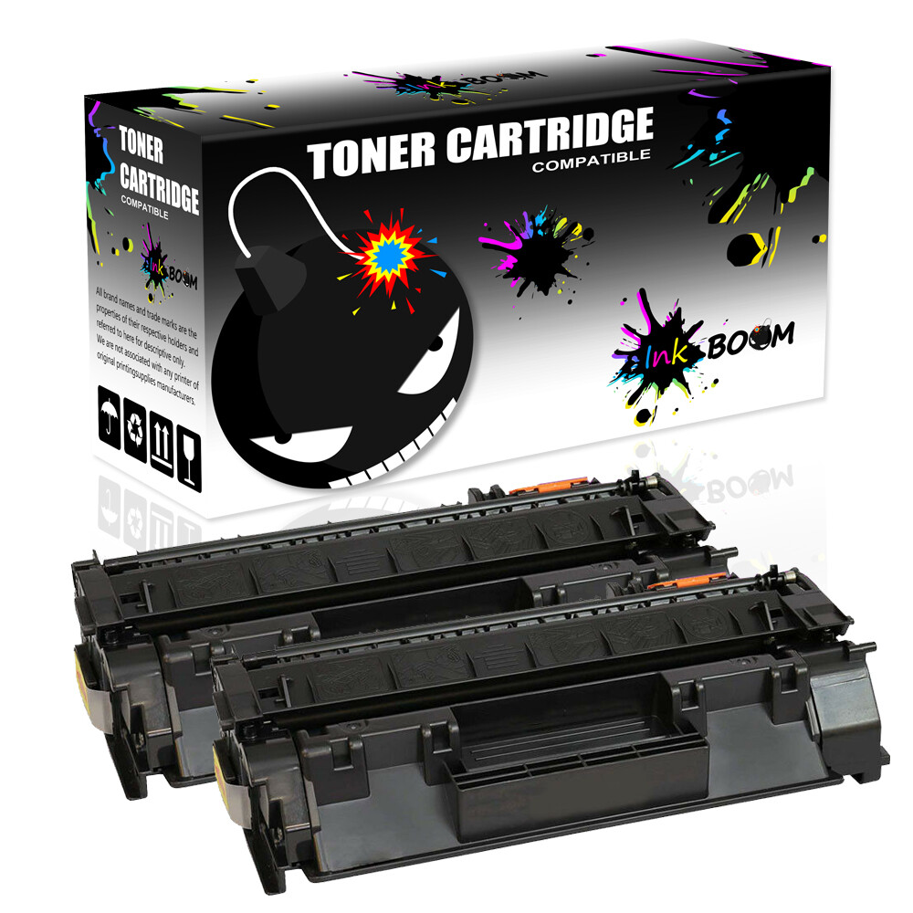 2 Black Toner Cartridges replace for HP Q5949A 49A LaserJet MFP 1320 1320N