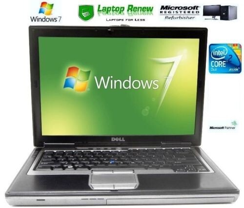 Dell Laptop Windows 7 Pro 32 BIT |500GB 4gb|RS232 Serial Port|New Battery|1 YEAR