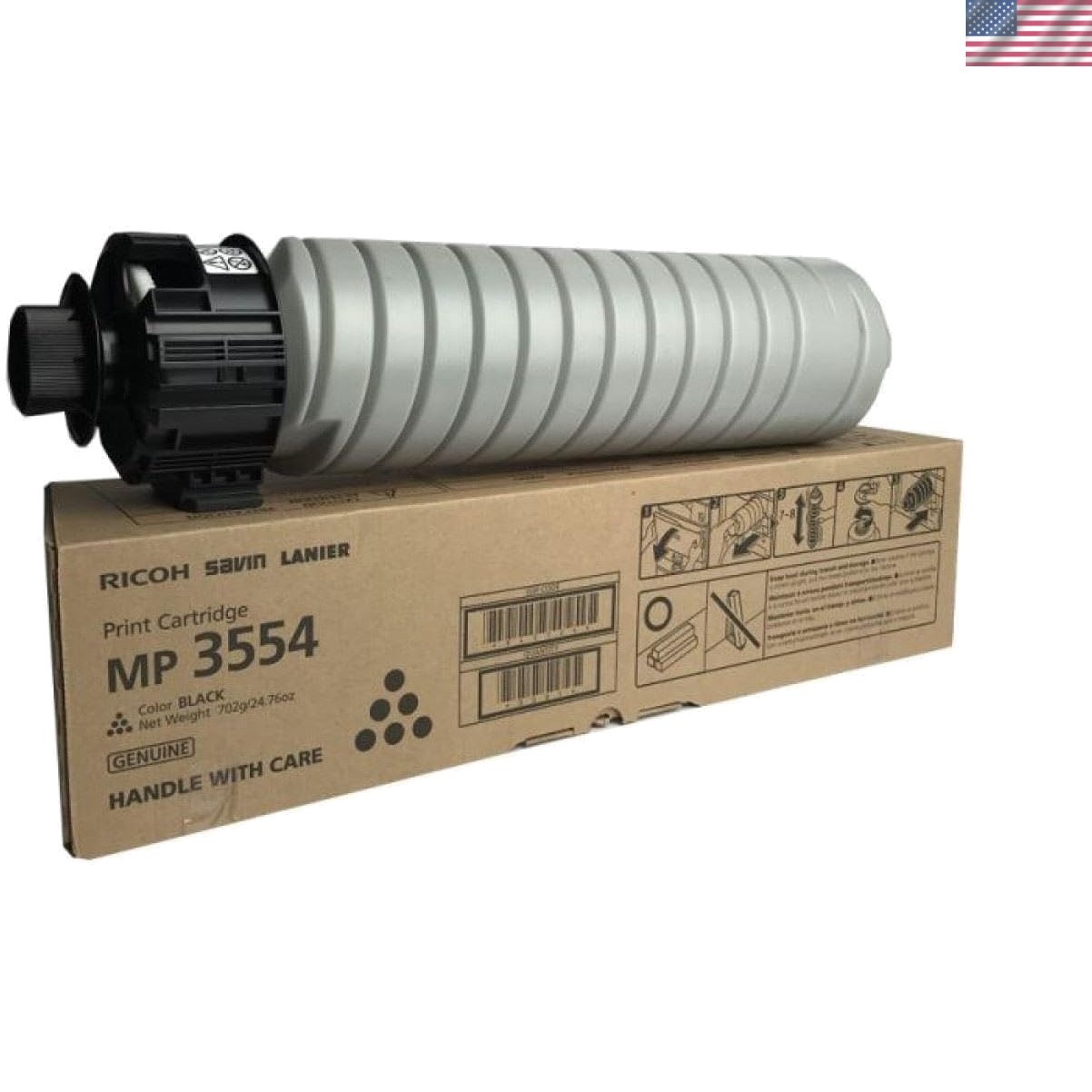 Black Toner Cartridge 24000 Yield for Quality Printing in Professionals