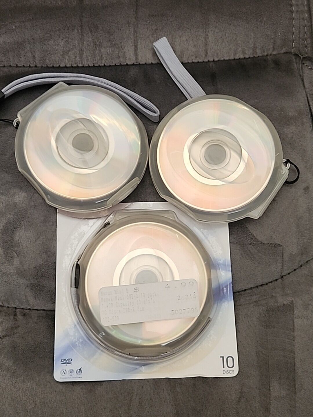 Merax Vintage Mini DVD-R 3 Packs with Case