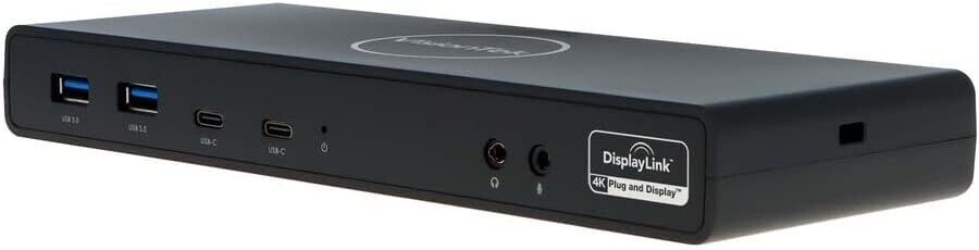VisionTek - VT4510 Dual Display 4K USB 3.0 / USB-C Docking Station - 901484