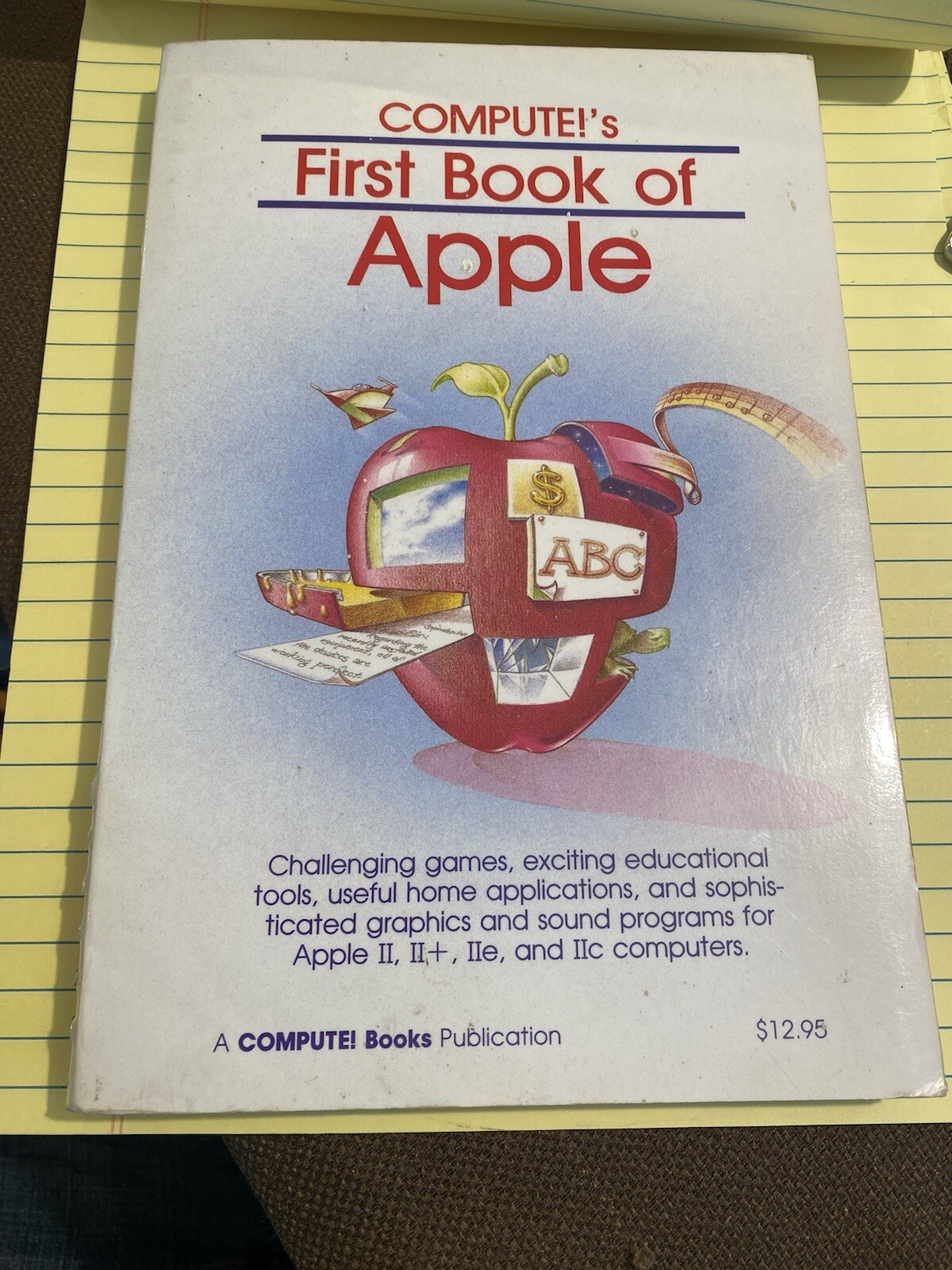 VINTAGE 1984 - COMPUTE'S First Book of APPLE 1984 EXCELLENT LOOK