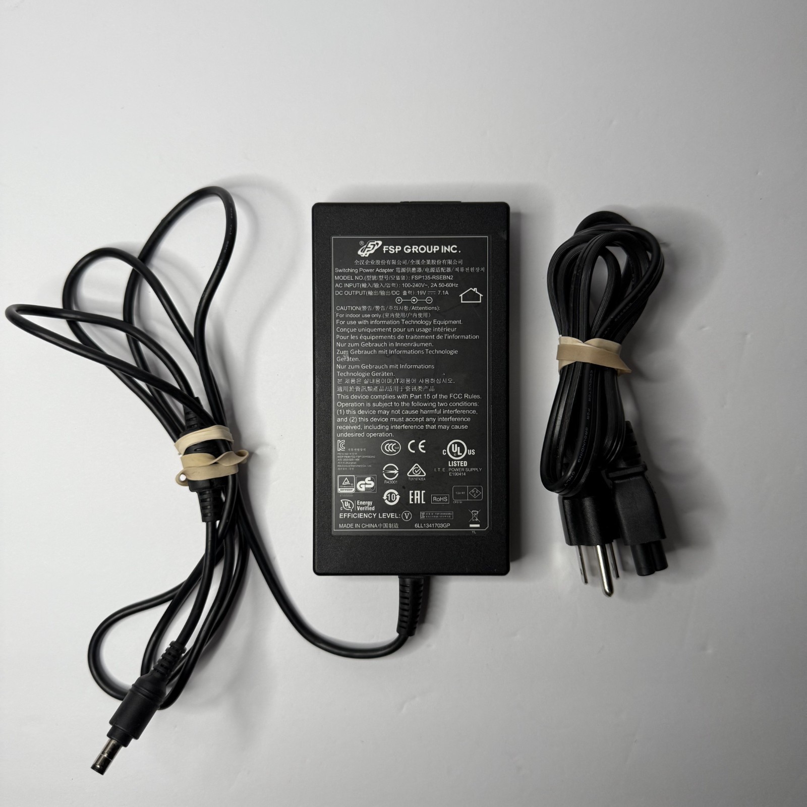 Genuine FSP 19V 7.1A 135W FSP135-RSEBN2 Adapter Gigabyte BRIX Mini PC Power OEM