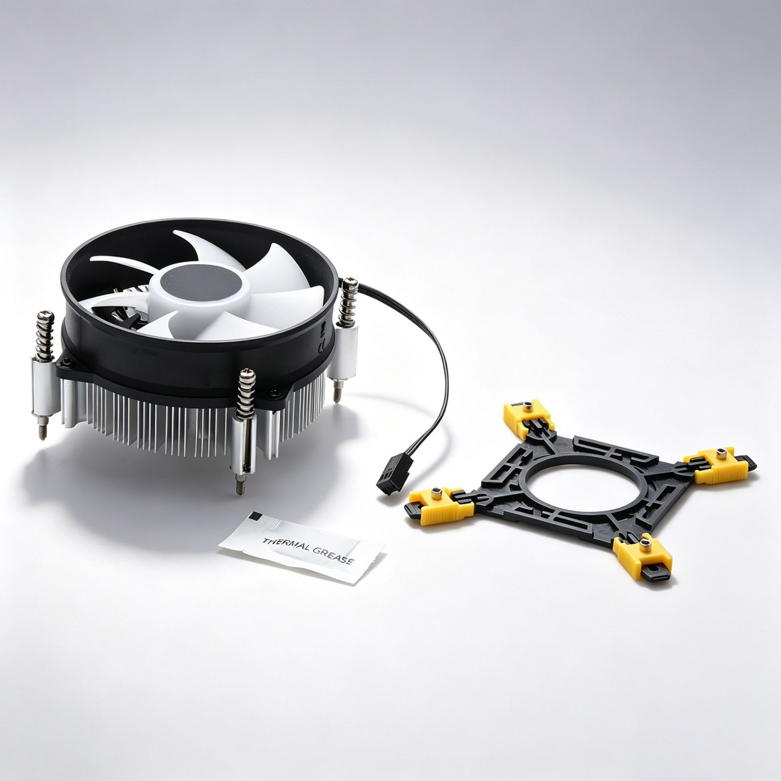 RGB CPU Cooler Fan 9cm Silent Rainbow for LGA 1150/1151/1155/1156/1200/1366