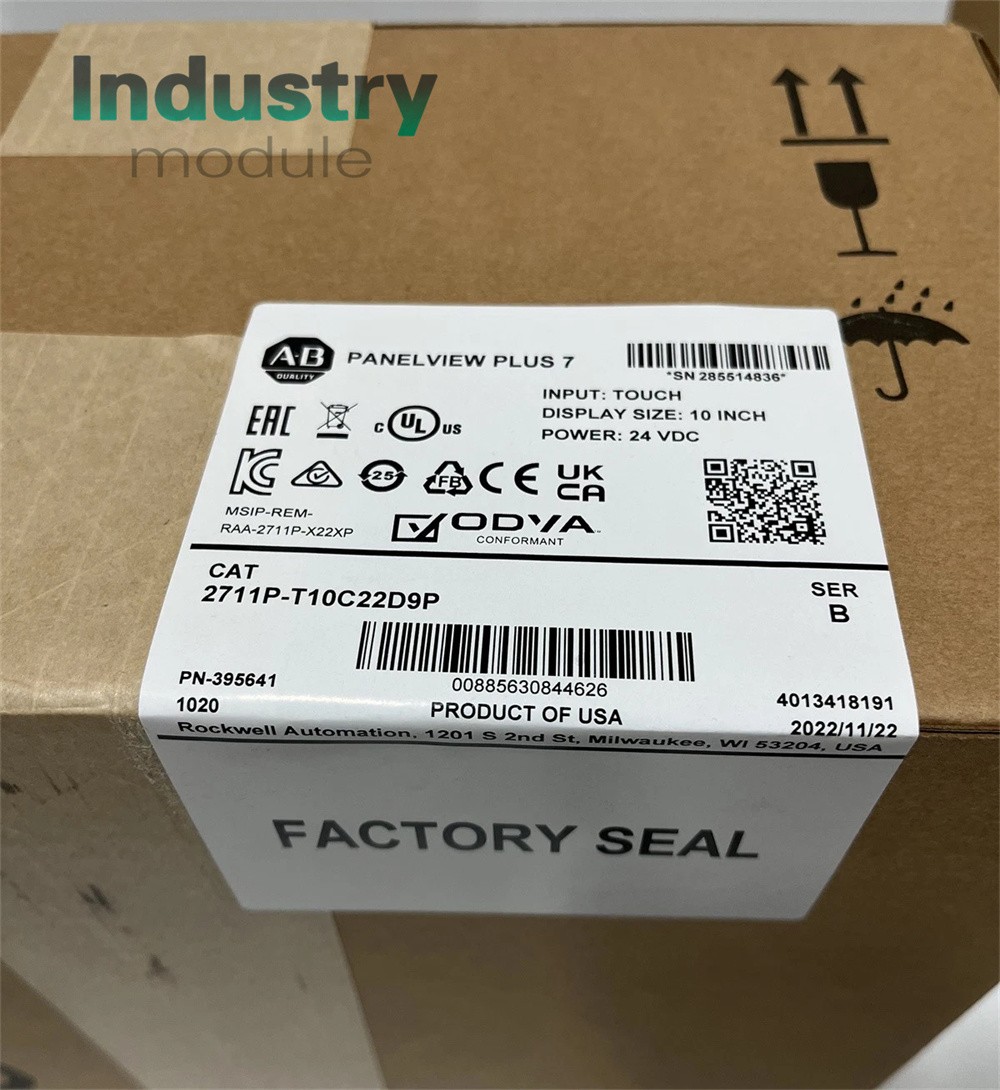AB 2711P-T10C22D9P Surplus Sealed PanelView Plus 7