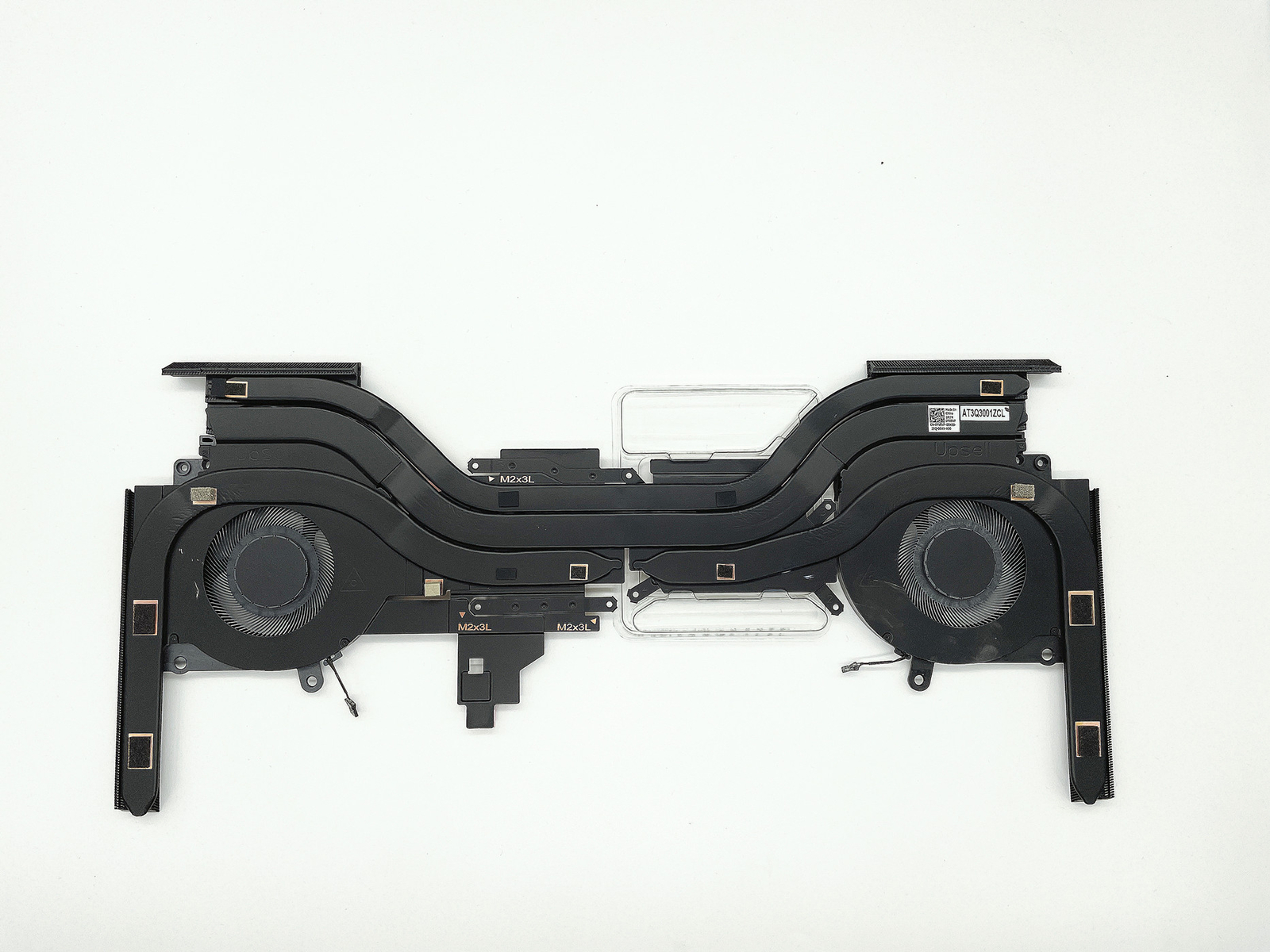 Original For Dell Alienware X17 R2 CPU Graphics Heatsink With Fan YV8VF 0YV8VF
