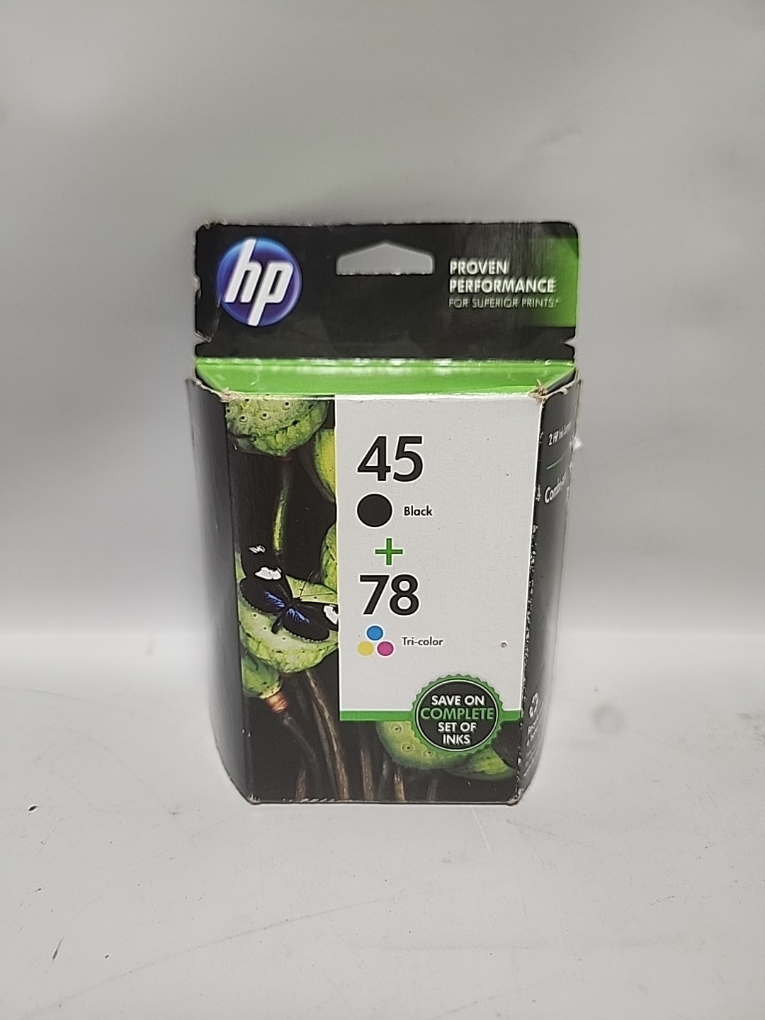 Genuine HP 45 Black & 78 Color Ink Cartridges