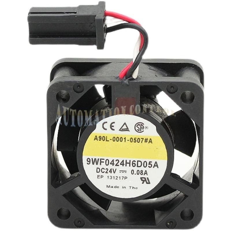 A90L-0001-0507#A 9WF0424H6D05A DC24V 0.08A 3Pin 40*40*20mm For Fanuc Fan