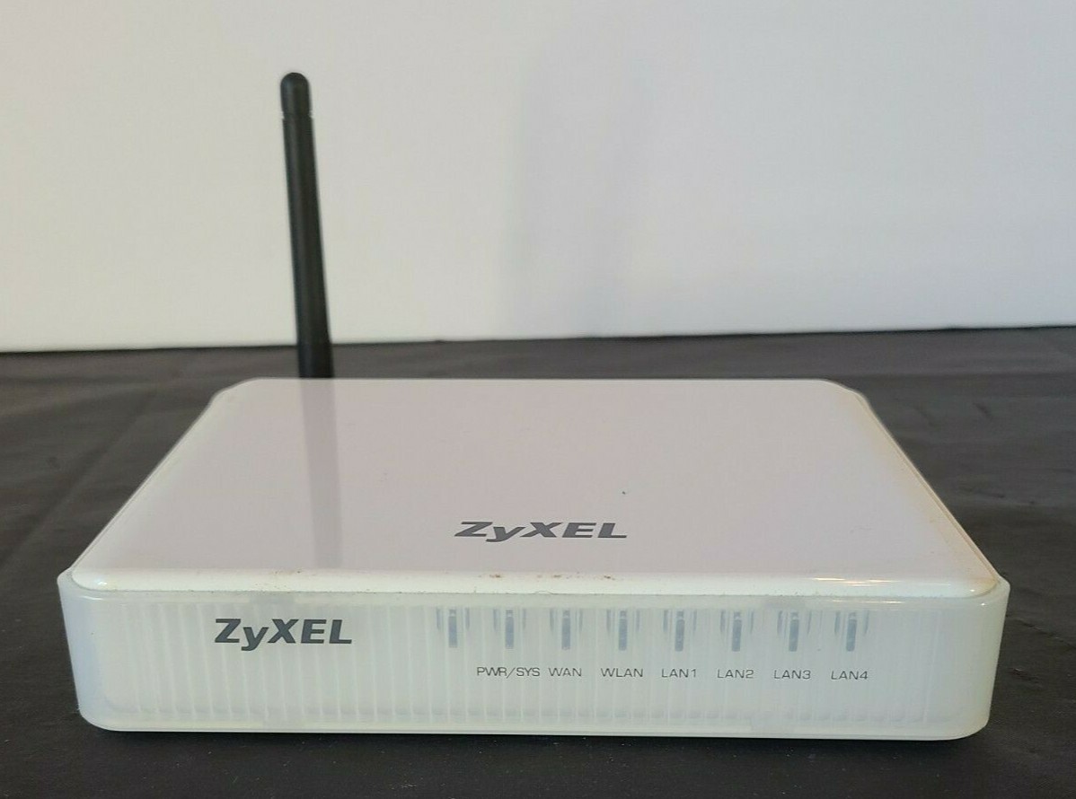 ZyXEL Prestige Wireless Internet Router- White- Model P-330W