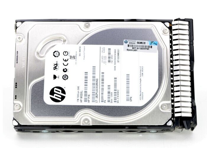 HPE 861750-B21 6TB Internal 7200RPM 3.5in SATA III Internal Hard Drive