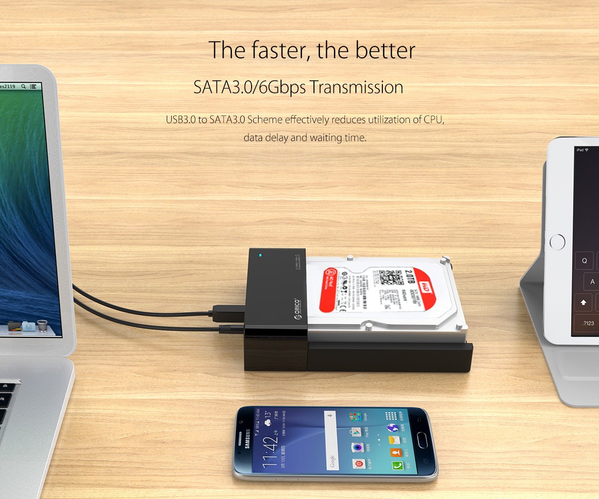 ORICO 2.5 / 3.5 inch USB3.0 Hard Drive Dock