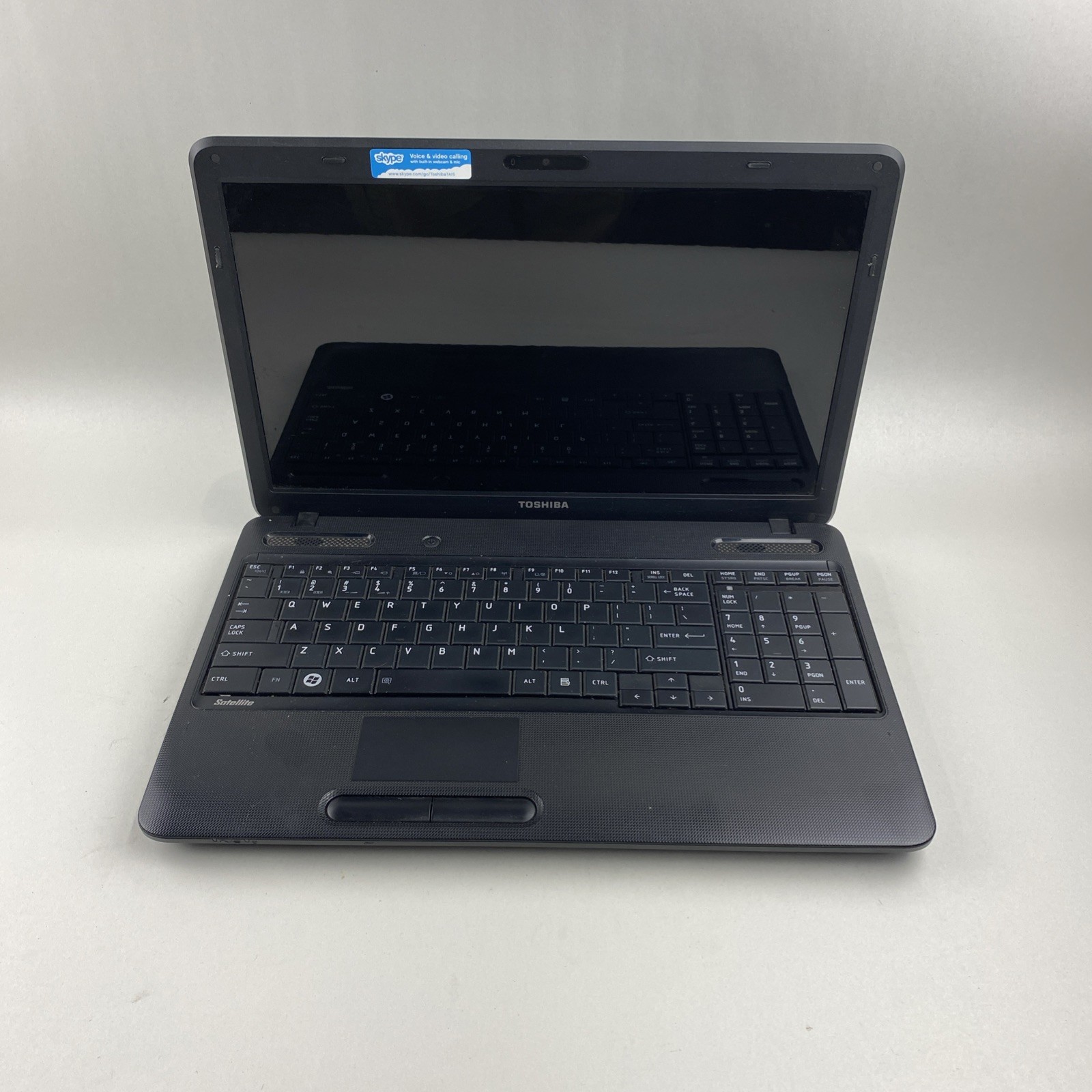 Toshiba Satellite C650 Core i3-2310M 2.10GHz 4GB RAM 15.6" No Battery/HDD/OS