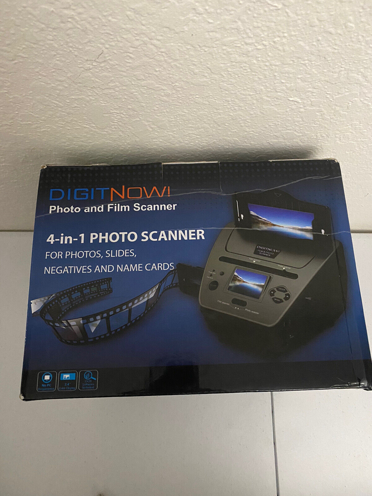 DIGITNOW Film & Photo Scanner 4-in-1 Film Scanner with 2.4\