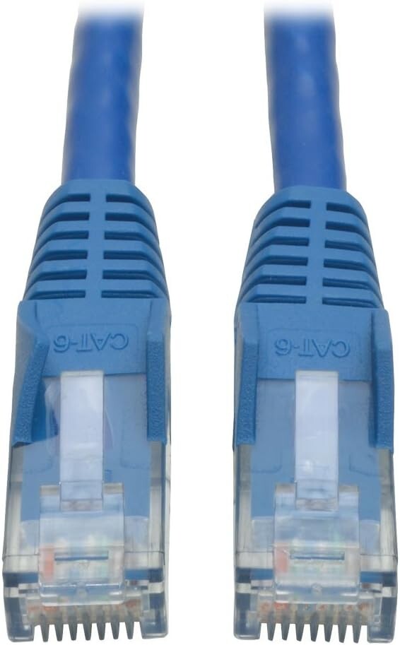 Tripp Lite Blue Cat6 Snagless Patch Cable RJ45, 5ft, Model: N201-005-BL, 3 PACK