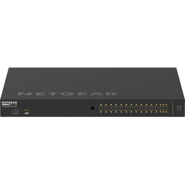 NETGEAR GSM4230PX-100NAS 30 Port Rack Mountable Ethernet Switch