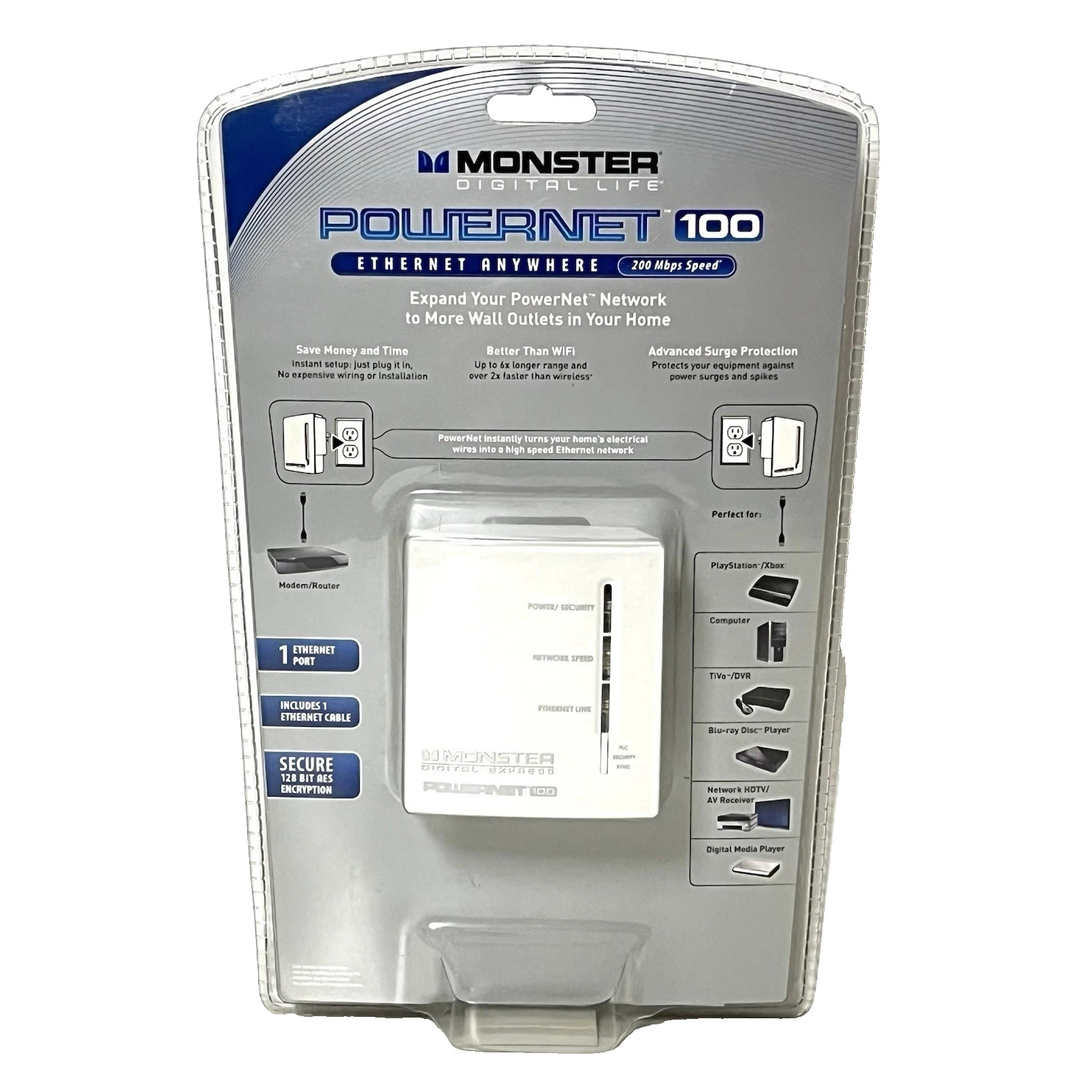 Monster Digital Express Powernet 100 Network Expansion Adapter