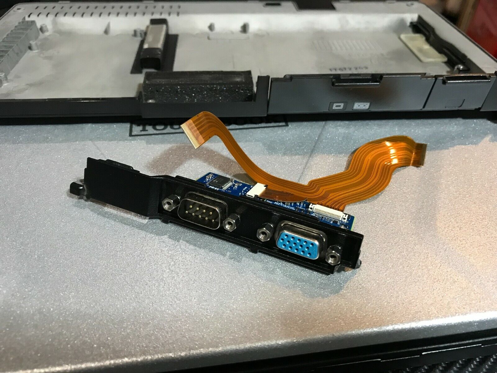 CF-54 Serial Port + VGA and cover with bracket installation