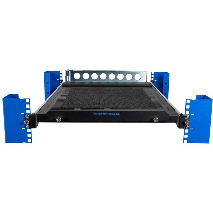 Rack Solutions 1U 115 Sliding Equipment Shelf 27in Depth Cable Arm 1USHL115