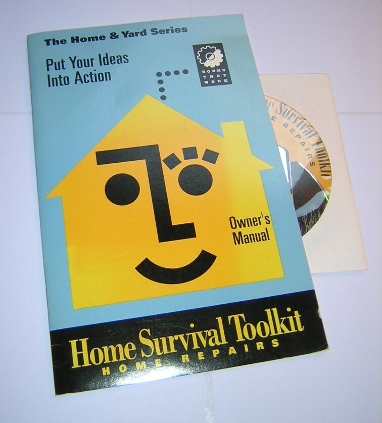 Vintage Books that Work Home Survival Toolkit Repairs Windows 3.1 CD-ROM (1993)