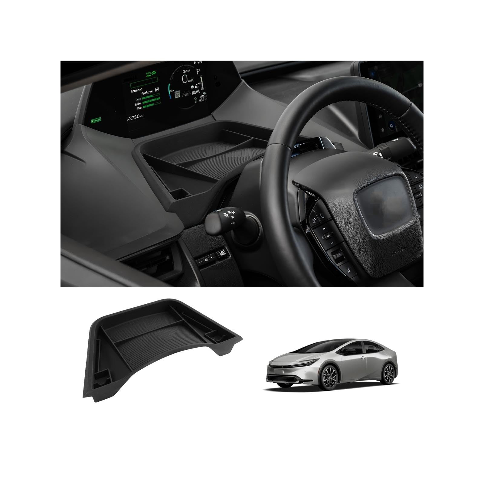 [Upgrades] 2025 Prius Dashboard Storage Tray Compatible with 2023 2024 2025 2...