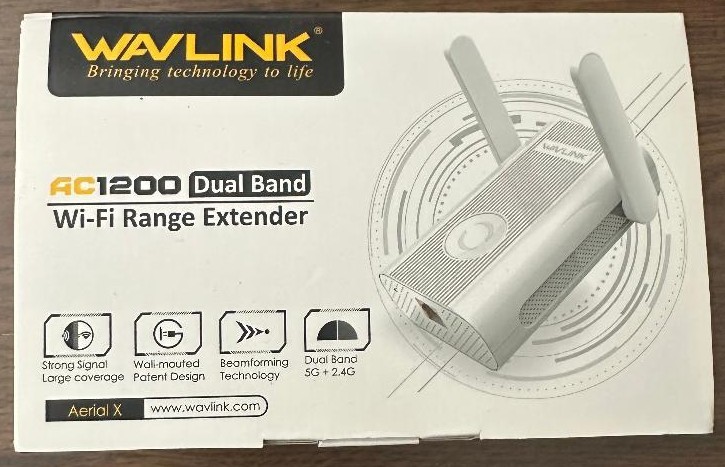 Wavlink AC1200 WiFi Range Extender Wireless Amplifier Router Signal Booster