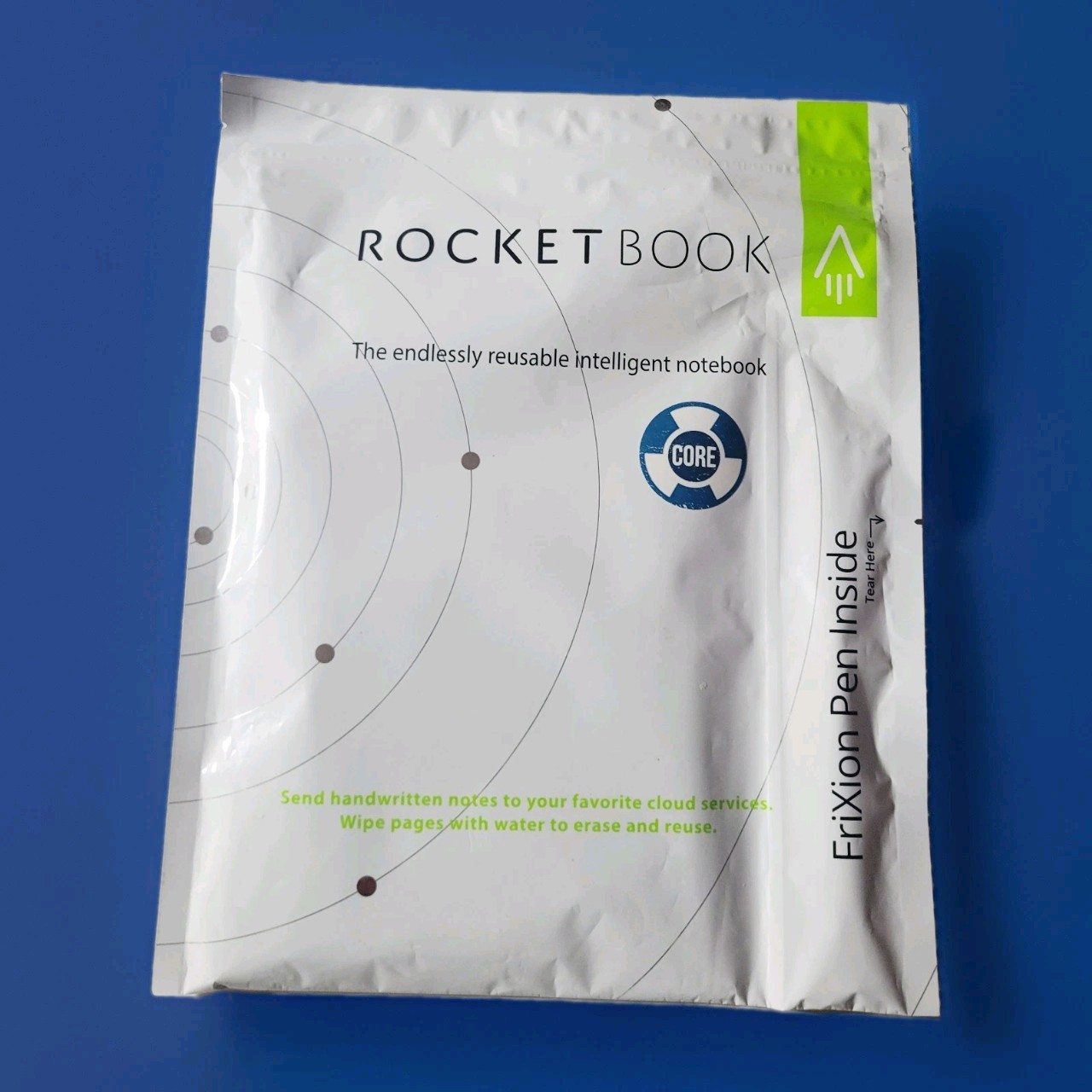 Rocketbook Rocket Book Core Reusable Smart Notebook, Orange, Dot Grid NIP