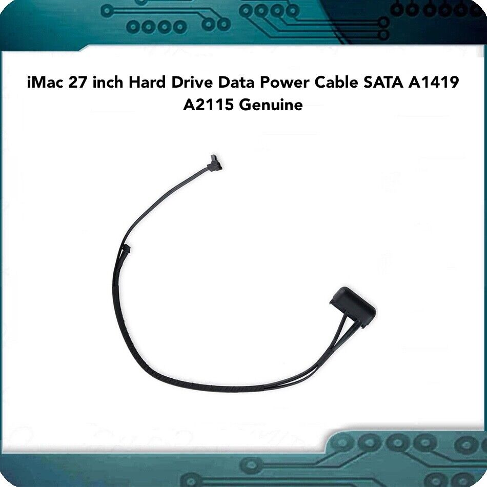 iMac 27 inch Hard Drive Cable  SATA A1419 A2115 Genuine 923-00664 923-0519 x2