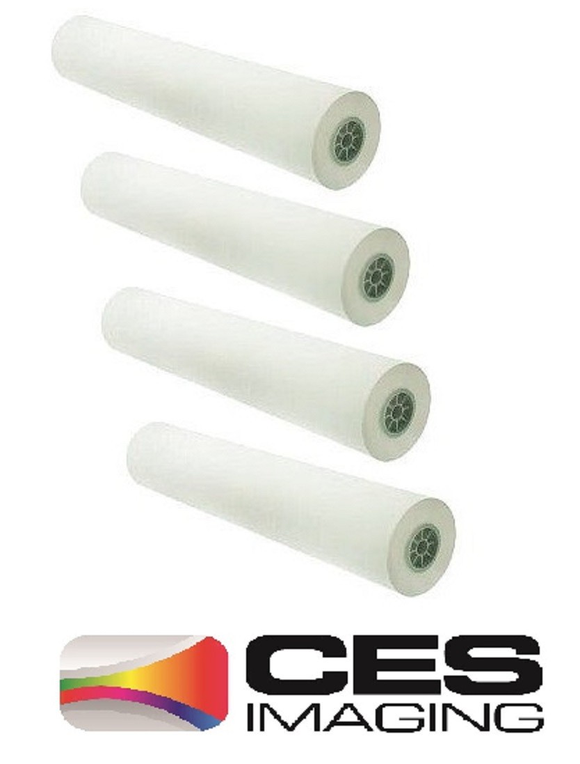 1-4 Rolls 36"x150' 20lb Bond Inkjet Plotter Paper 2" core 92 Bright